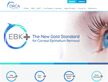 Tablet Screenshot of orcasurgical.com
